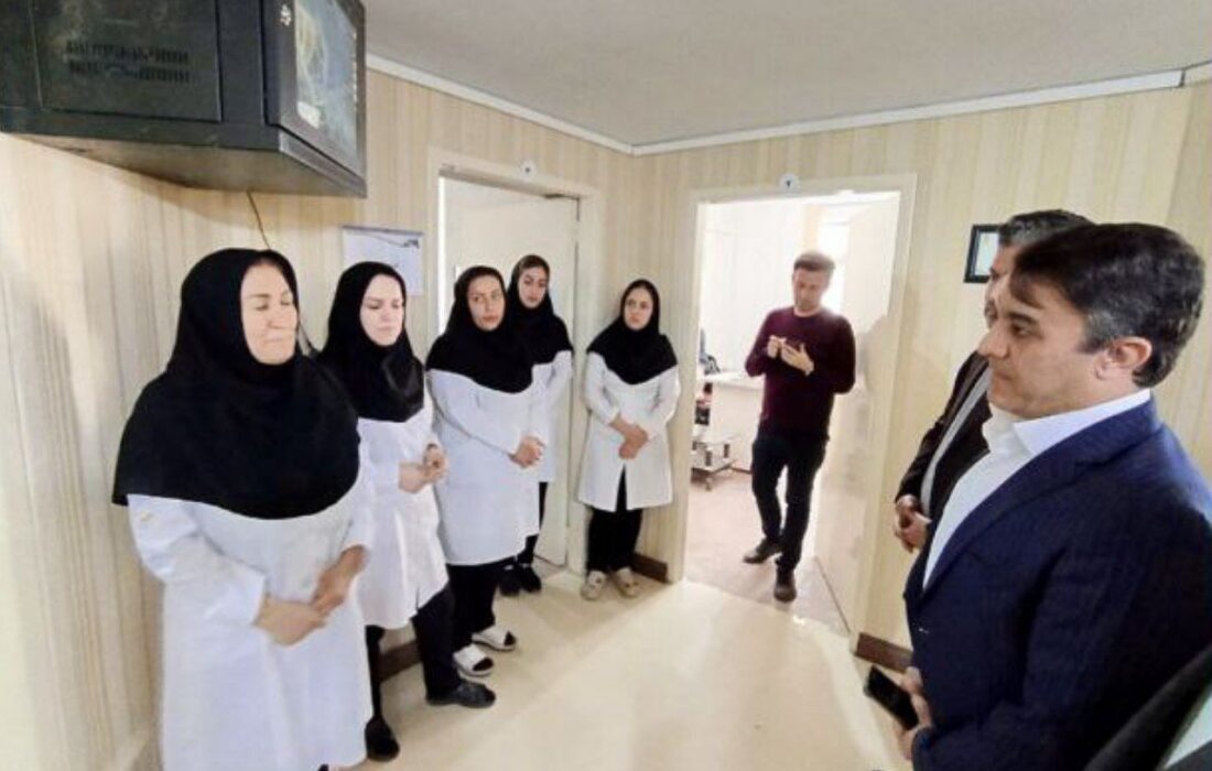 بازدید فرماندار اهر از ساختمان قبلی اداره بهداشت و درمان