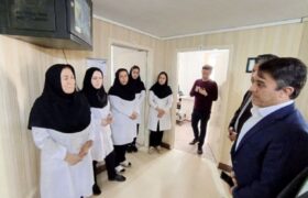 بازدید فرماندار اهر از ساختمان قبلی اداره بهداشت و درمان