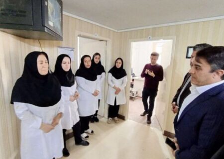 بازدید فرماندار اهر از ساختمان قبلی اداره بهداشت و درمان