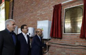 بهره برداری از نیروگاه خورشیدی  ۸۰ کیلوواتی شرکت توزیع برق تبریز