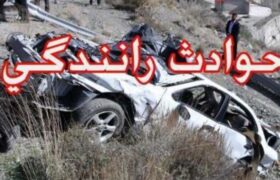 ۲ فوتی و یک مصدوم حاصل برخورد خودرو ال نود با تریلی در میانه