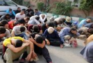 ۳۰ معتاد متجاهر در عملیات طرح آرامش شهر توسط پلیس میانه بازداشت شدند