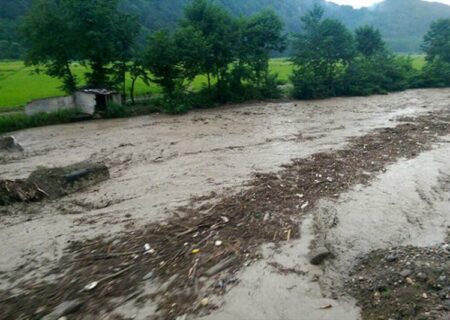 بارش‌های رگباری و سیلاب در آذربایجان‌شرقی