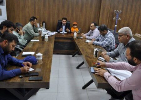 بررسی چالش‌ها و هماهنگی واحدها در نشست تخصصی حوزه خدمات شهری شهرداری مسجدسلیمان