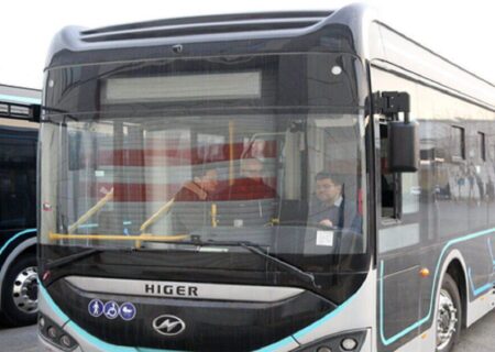 ۵۰ اتوبوس برقی در راه تبریز