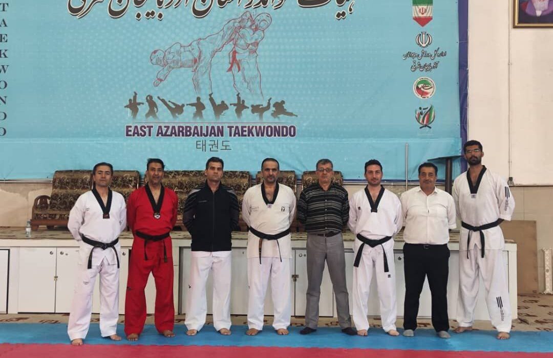 برگزاری کارگاه آمادگی پیش از آزمون دان ۴ و ۵ در خانه تکواندو آذربایجان‌شرقی