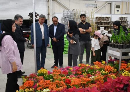 گشایش نمایشگاه تخصصی گلخانه، باغبانی و گل‌های زینتی در تبریز