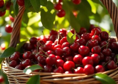 افزایش ۴۶ درصدی تولید گیلاس در آذربایجان شرقی