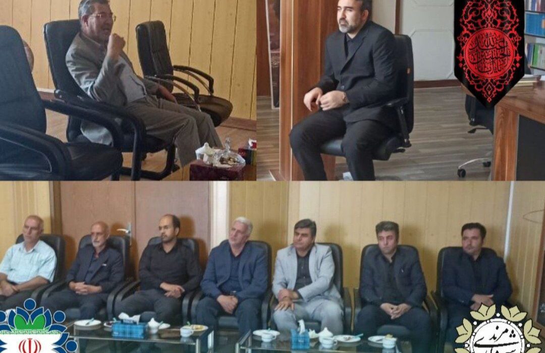 دیدار شهردار و اعضای شورای اسلامی شهر مرند با مسئولان قضایی این شهرستان،