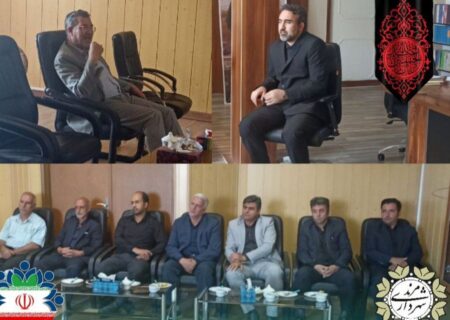 دیدار شهردار و اعضای شورای اسلامی شهر مرند با مسئولان قضایی این شهرستان،