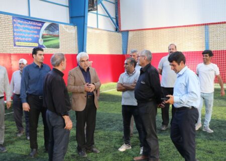 شتاب در توسعه زیرساخت‌های ورزشی روستاهای مرند با پیگیری‌های نماینده مردم