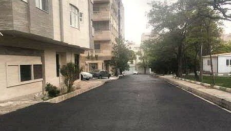 آسفالت ریزی اساسی بیش از ۱۷ هزار تنی شهرداری منطقه ۲