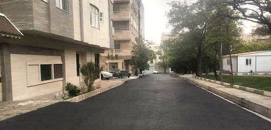 آسفالت ریزی اساسی بیش از ۱۷ هزار تنی شهرداری منطقه ۲