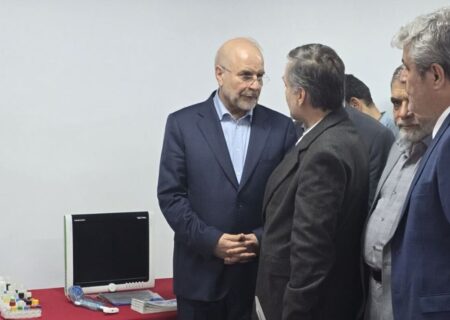 بازدید قالیباف از مرکز فناوری ایران در کاراکاس 