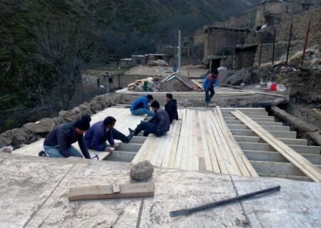 بازسازی مسجد تاریخی ملک‌طالش با حفظ اصالت معماری بومی