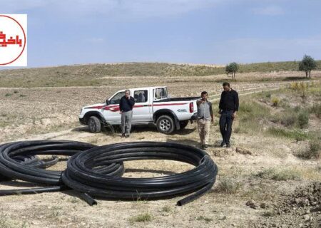 بازدید بخشدار مرکزی بستان‌آباد از پروژه الحاق چاه آب شرب روستاهای مسیر آلانق