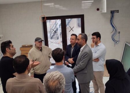 بازدید ریاست دانشگاه علوم پزشکی تبریز و هیات همراه  از طرح های عمرانی در دست اجرا حوزه درمان