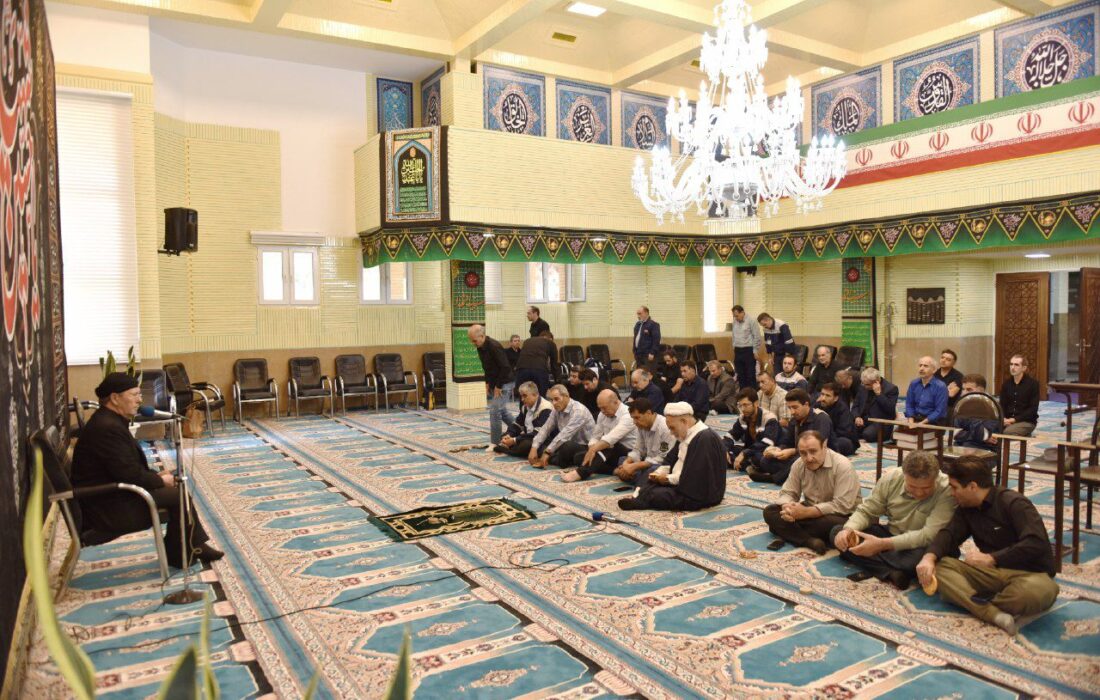 مراسم سوگواری ایام شهادت حضرت اباعبدالله الحسین (ع) در پتروشیمی تبریز