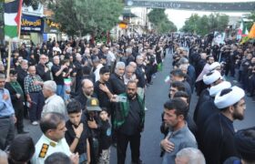 اجتماع بزرگ عزاداران شهرستان ویژه مرند