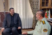 دیدار فرمانده انتظامی شهرستان میانه با شهردار به مناسبت روز شهرداری و دهیاری