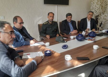 برگزاری جلسه هماهنگی مراسم تکریم و معارفه امام جمعه مرند در فرمانداری