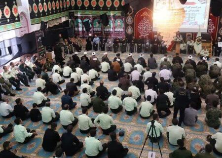 برگزاری آیین گرامیداشت شهدای اقتدار و امنیت فراجا در همدان