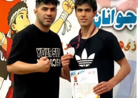 جایگاه قهرمانی کشوری زیر پای ورزشکار مرندی