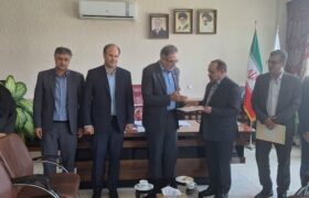 برگزاری جلسه تکریم و معارفه رییس جدید امور مالیاتی مرند