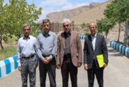بازدید نماینده مردم مرند و جلفا از قسمت های آسیب دیده شرکت صنعتی سپنتا در جنگ ۱۲ روزه