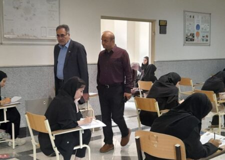 بازدید فرماندار مرند از روند برگزاری مرحله دوم کنکور سراسری