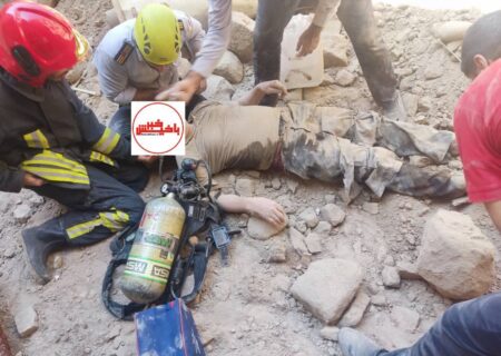 ریزش دیوار و مصدومیت کفاش در بازار تبریز