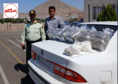 کشف ۸ کیلو مواد مخدر صنعتی در جلفا