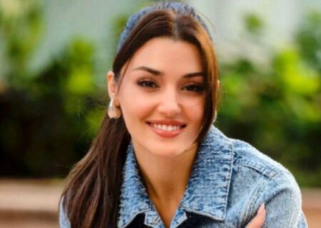 سلفی زیبا و متفاوت هانده ارچل در حمام سنتی