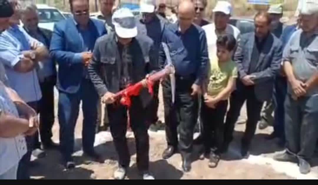 آیین کلنگ زنی مجتمع گردشگری ایدلو