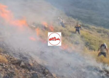 مراتع گویجه بئل طعمه حریق شد