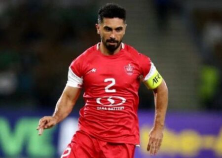 پیام عاشقانه امید عالیشاه برای پرسپولیس/ عکس