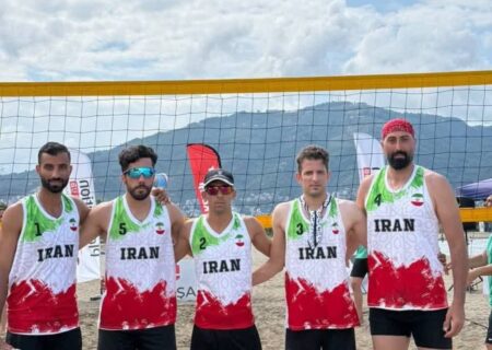 عنوان نخست والیبال ساحلی ترکیه به ایران رسید