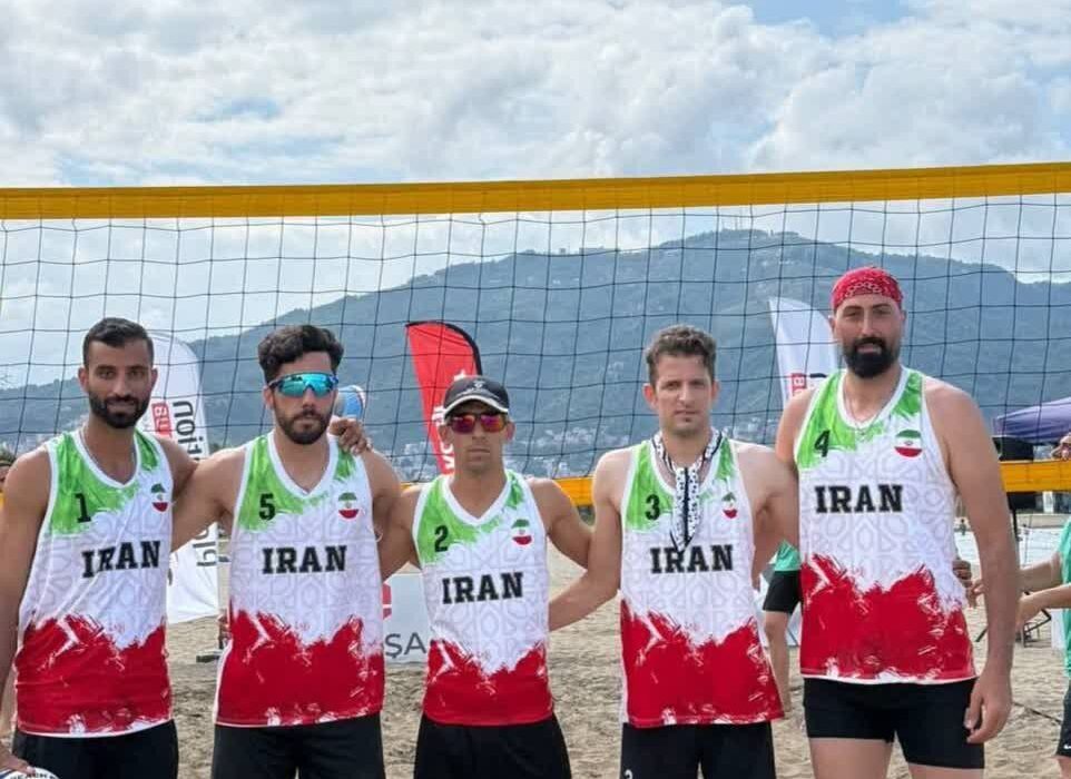 عنوان نخست والیبال ساحلی ترکیه به ایران رسید