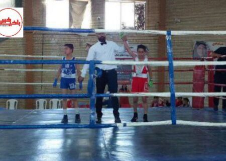 دو مدال طلا ویک نقره مسابقات بوکس قهرمانی استان بر گردن فایتران نوجوان مرندی