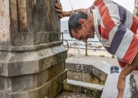 تهران زیر آفتاب سوزان