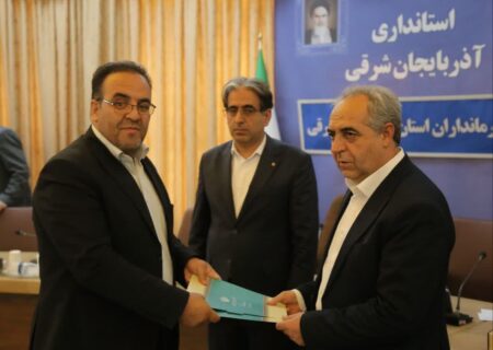 تقدیر استاندار آذربایجان شرقی از علی جهانی فرماندار شهرستان سراب