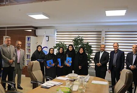 تجلیل از بانوان برگزیده حجاب شرکت آب و فاضلاب آذربایجان شرقی