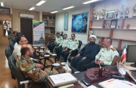 دیدار فرمانده انتظامی شهرستان “میانه” با فرمانده جدید تیپ۳۶ نزاجا