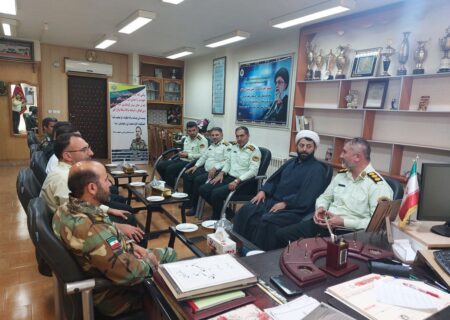 دیدار فرمانده انتظامی شهرستان “میانه” با فرمانده جدید تیپ۳۶ نزاجا