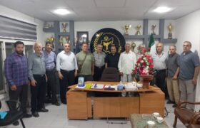 دیدارجمعی ازپیشکسوتان سبک شیتوریو هایاشی استان با سرپرست هیات کاراته آذربایجان شرقی
