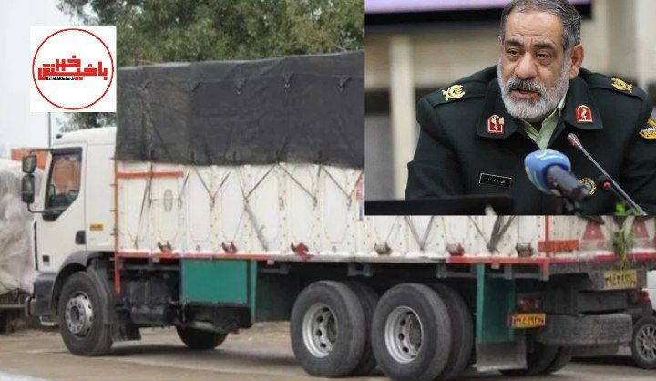 كاميون حامل کالای قاچاق محور مرند تبریز به مقصد نرسید