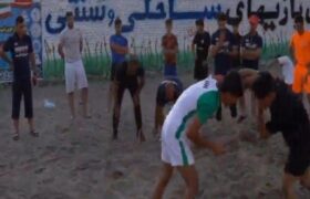 برگزاری اردوی تیم ملی کشتی ساحلی نوجوانان کشور در لیلان