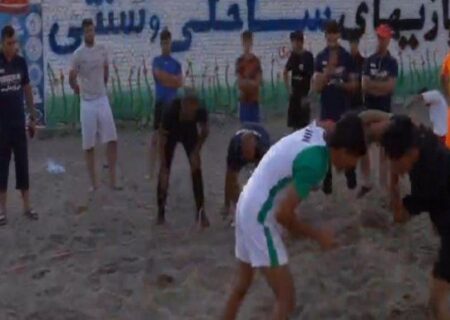 برگزاری اردوی تیم ملی کشتی ساحلی نوجوانان کشور در لیلان