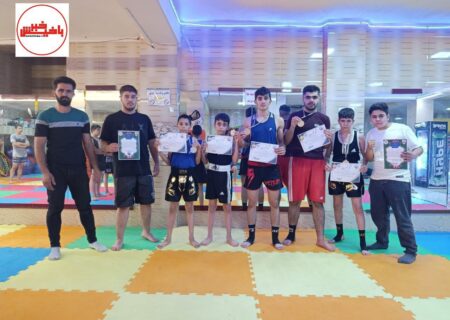 درخشش موی تای کاران بنابی در مسابقات موی تای انتخابی استان