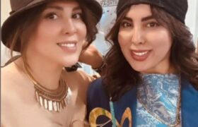 شباهتِ حیرت‌انگیز لیلا بلوکات و خواهرش در یک قابِ خواهرانه